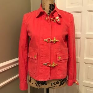 RARE Denim Ralph Lauren denim jacket w/gold buckle